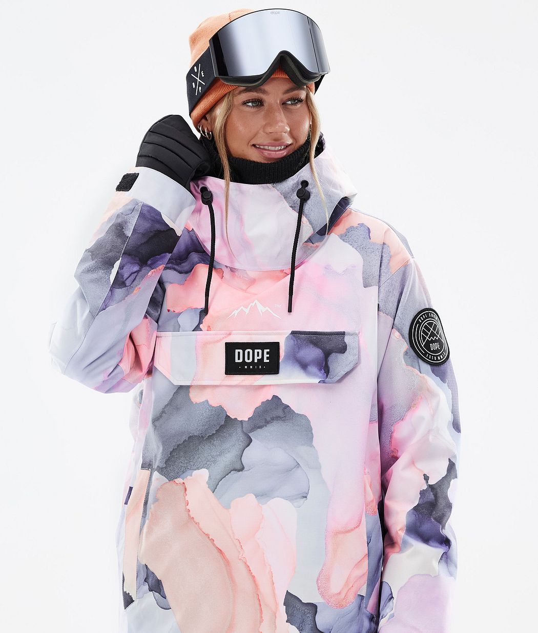 Dope Blizzard W Snowboardjacke Damen Mehrfarbig Rosa | UL9027618