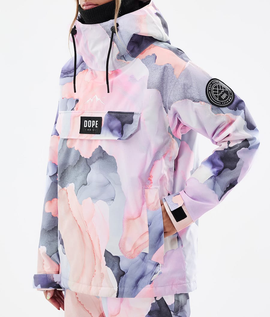 Dope Blizzard W Snowboardjacke Damen Mehrfarbig Rosa | UL9027618