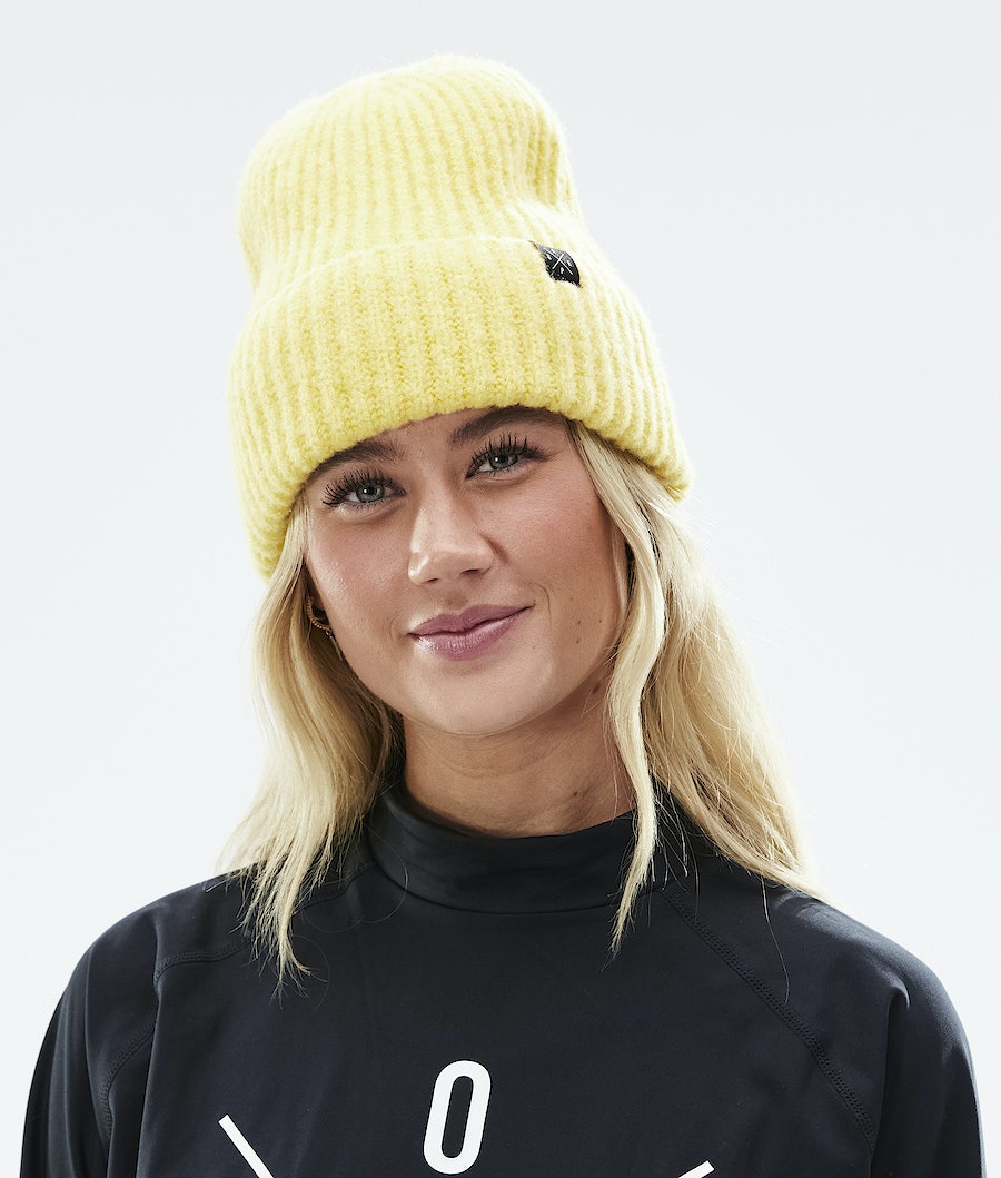 Dope Chunky Mütze Damen Gelb | HD3581790
