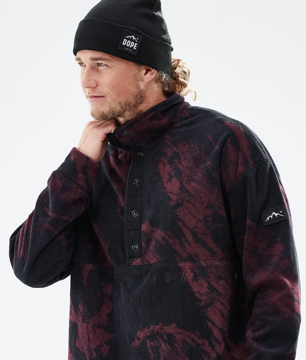 Dope Comfy Fleecepullover Herren Bordeaux | BK3908216