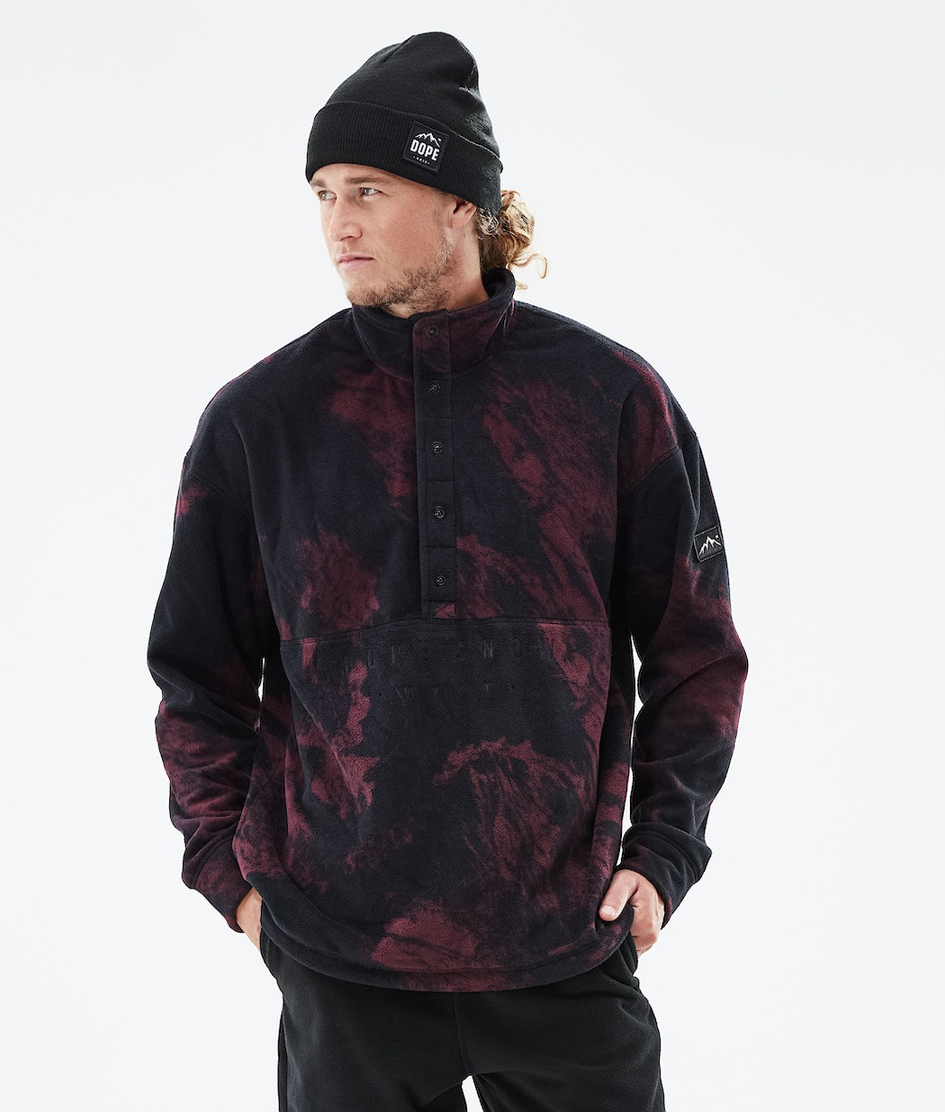Dope Comfy Fleecepullover Herren Bordeaux | BK3908216