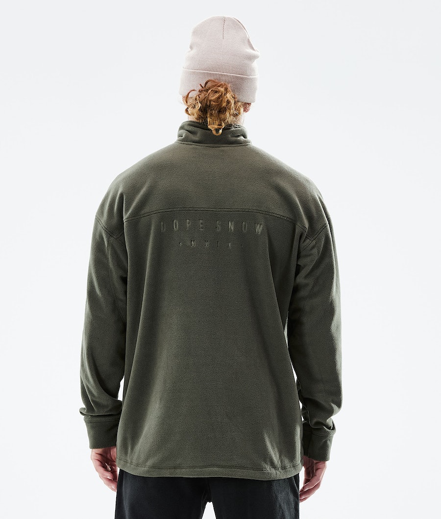 Dope Comfy Fleecepullover Herren Olivgrün Grün | FA6108534