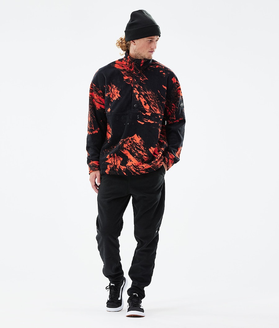 Dope Comfy Fleecepullover Herren Orange | UW0548629