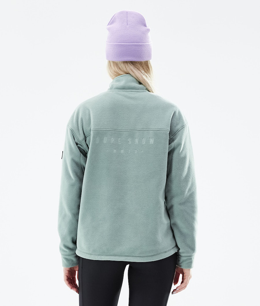 Dope Comfy W Fleecepullover Damen Grün | KZ6421805