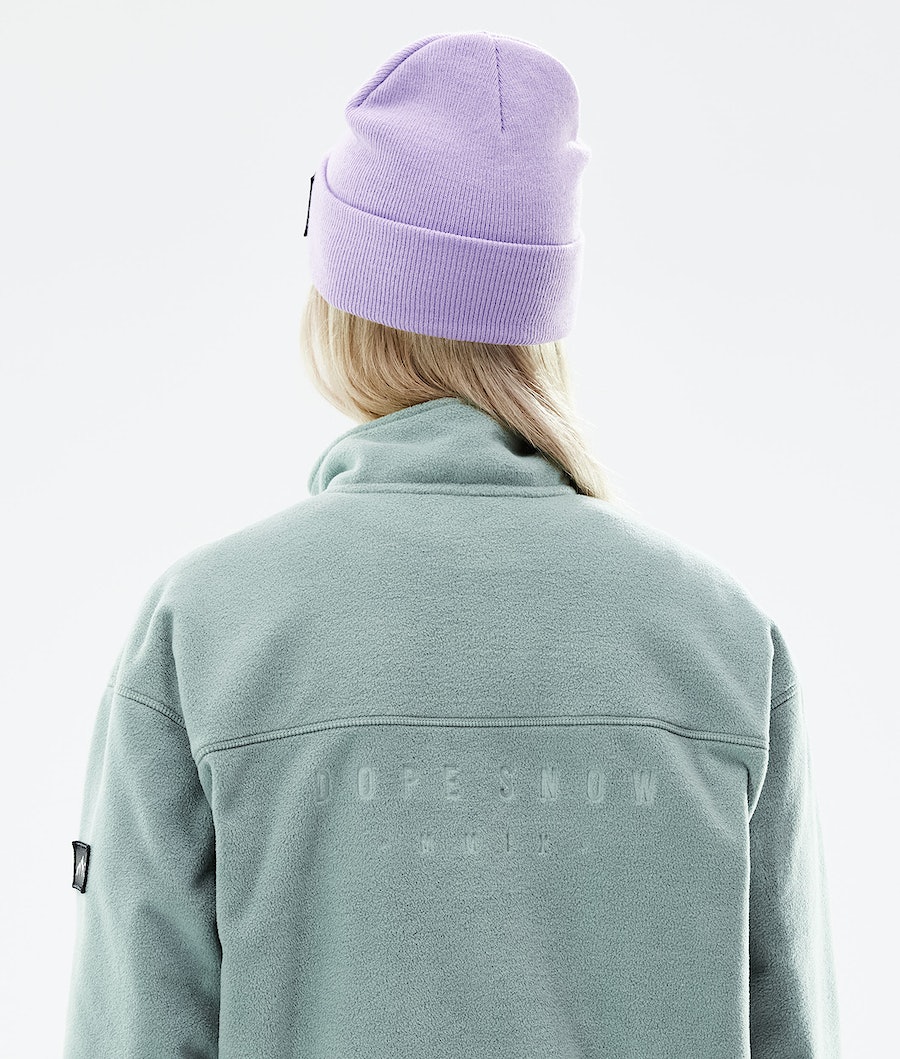 Dope Comfy W Fleecepullover Damen Grün | KZ6421805