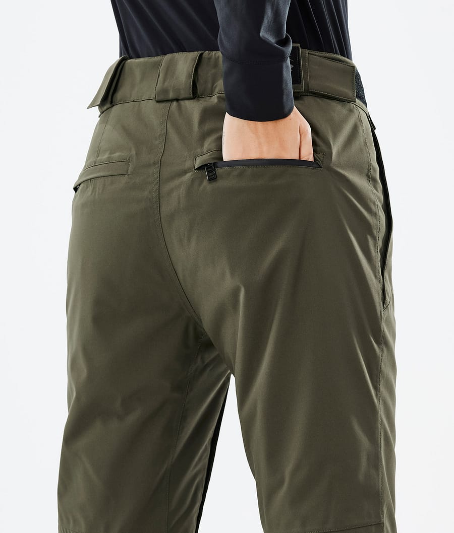 Dope Con W Snowboardhosen Damen Olivgrün Grün | AR8537026