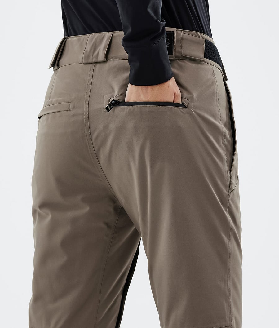 Dope Con W Snowboardhosen Damen Tiefesbraun | XZ6574280