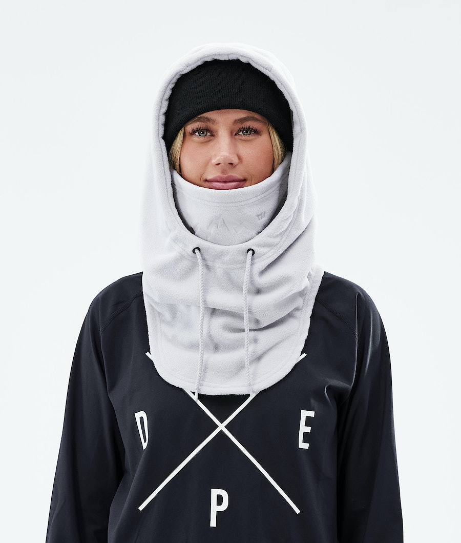 Dope Cozy Hood II Skimasken Damen Hellgrau | QL2745981