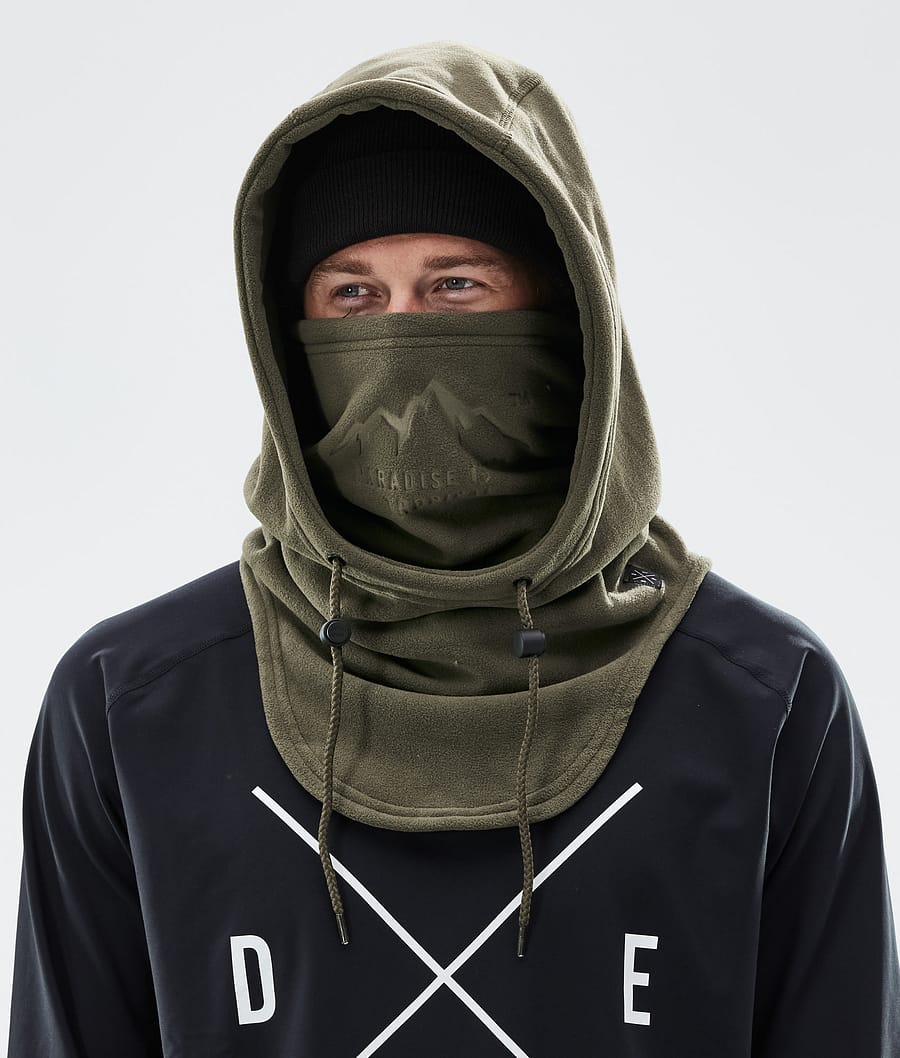 Dope Cozy Hood II Skimasken Damen Olivgrün Grün | UP2089146