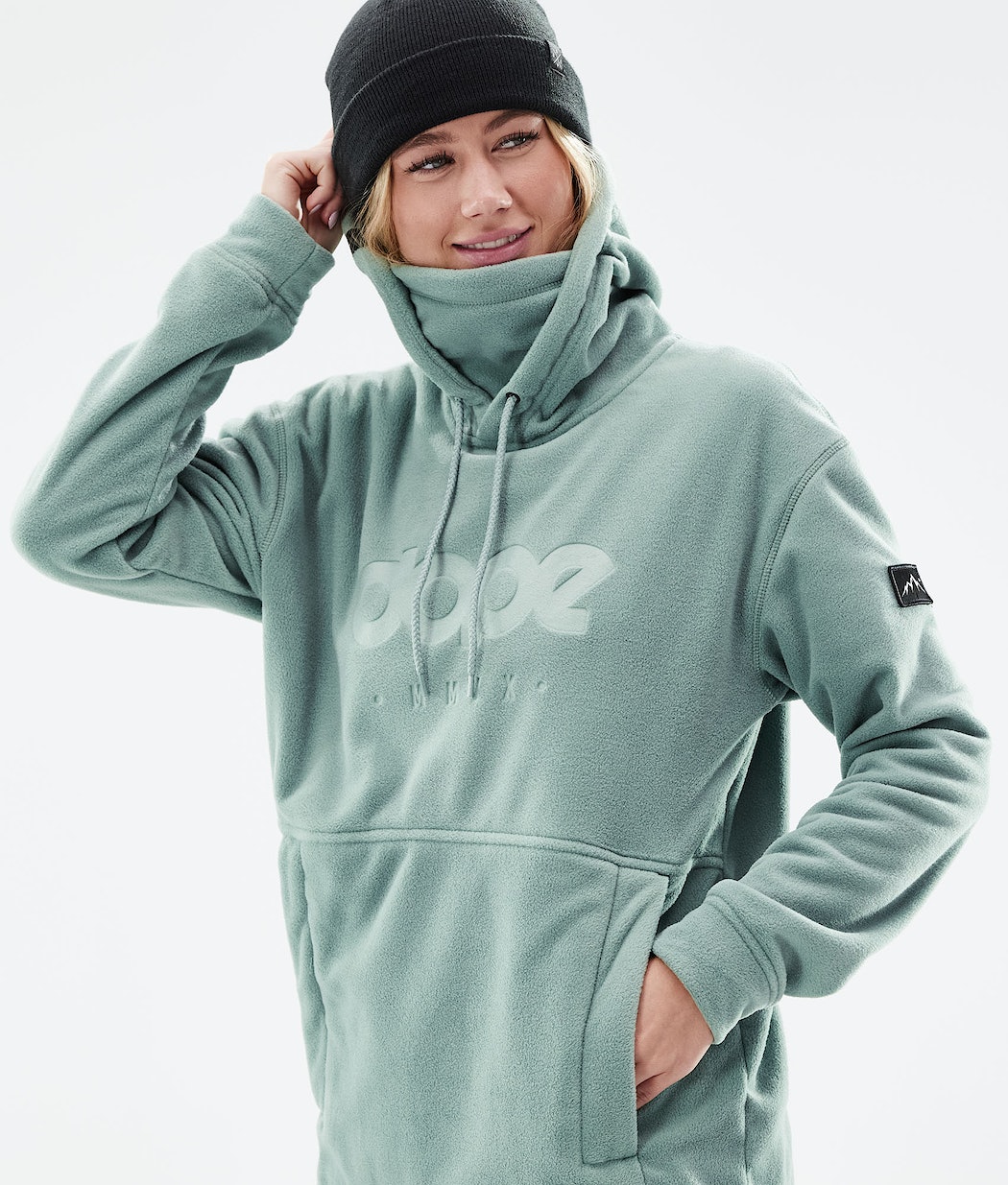 Dope Cozy II W Hoodie Damen Grün | MQ0385649