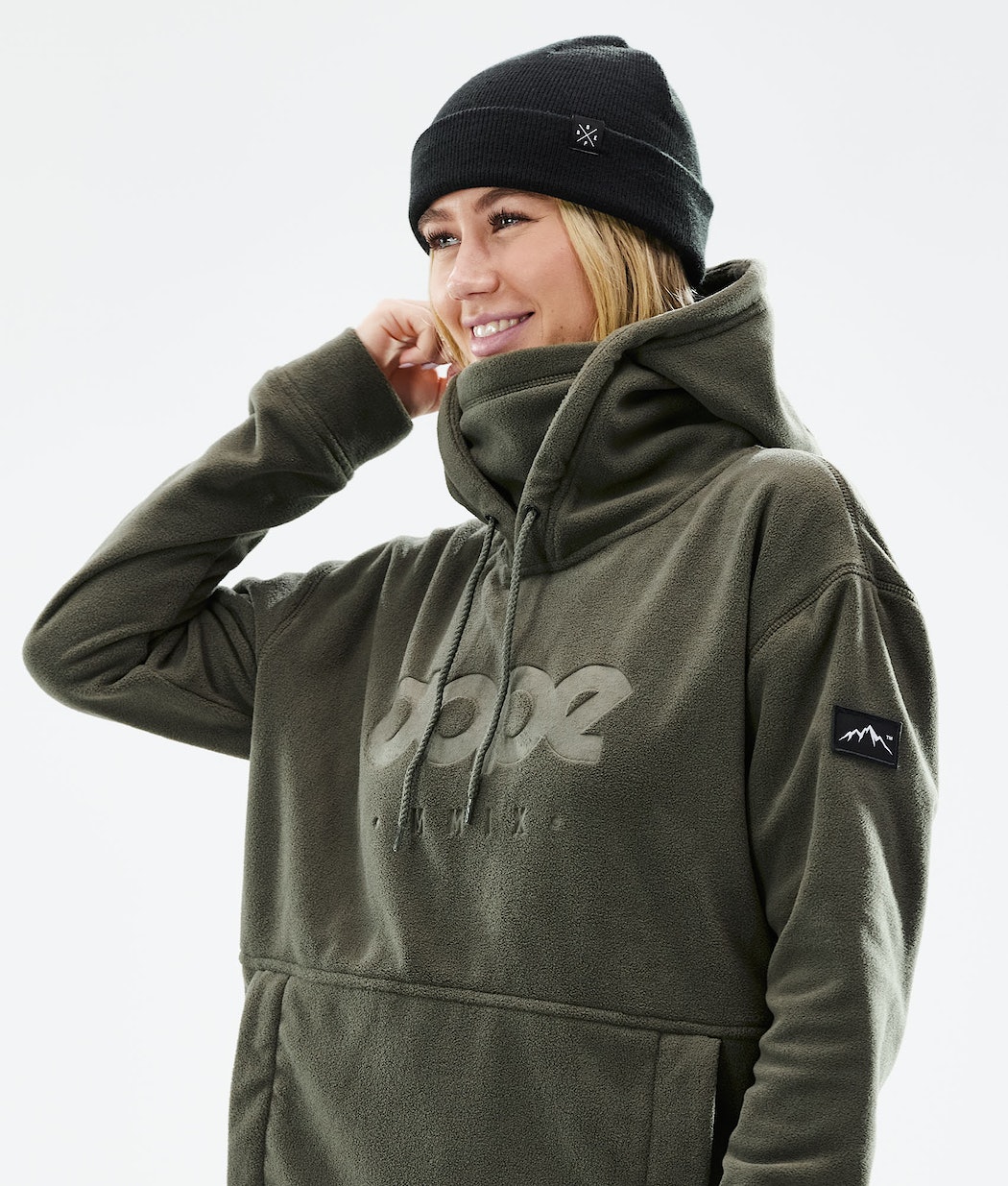 Dope Cozy II W Hoodie Damen Olivgrün Grün | OG9037516