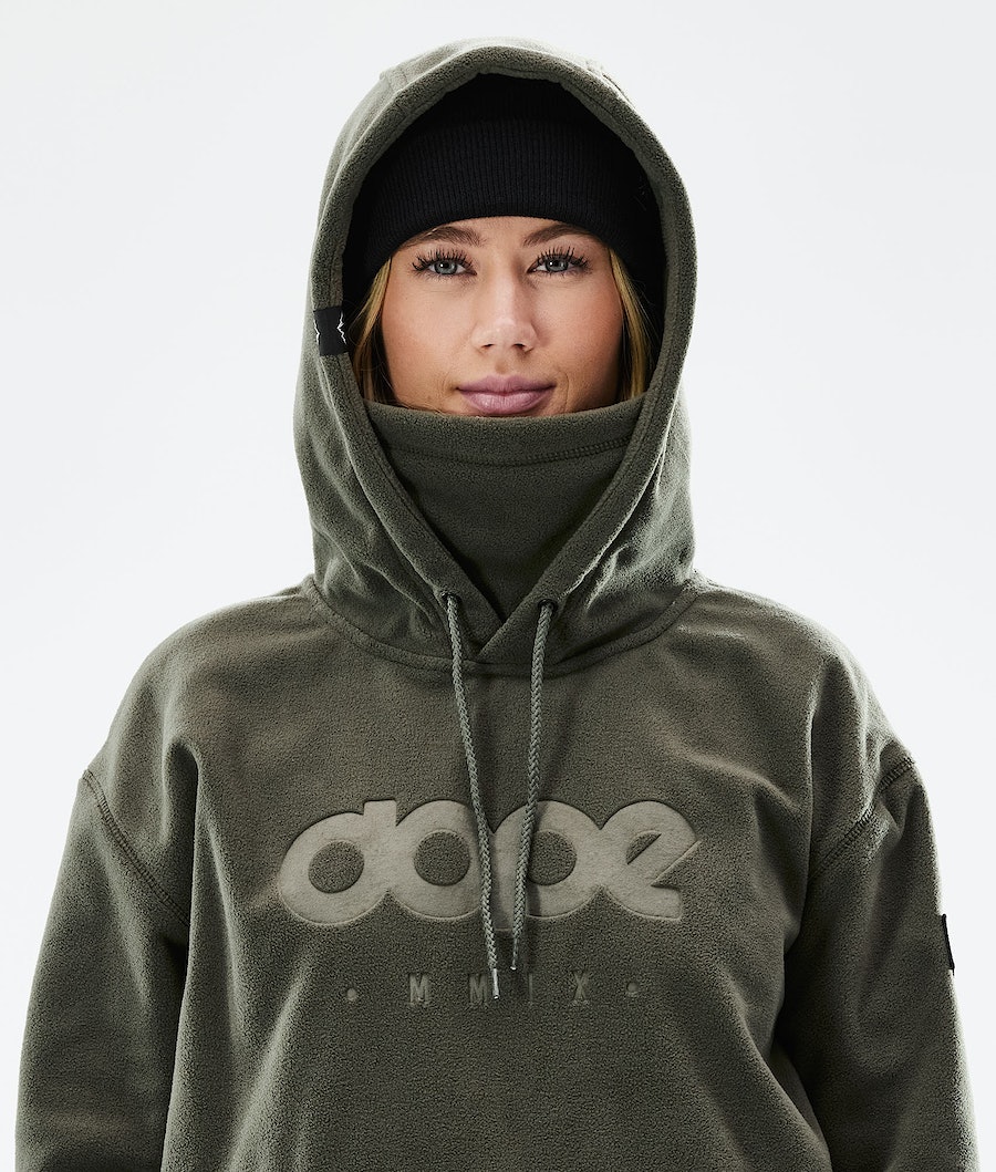 Dope Cozy II W Hoodie Damen Olivgrün Grün | OG9037516