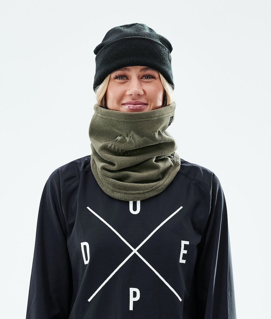 Dope Cozy Tube Skimasken Damen Olivgrün Grün | NM1498257