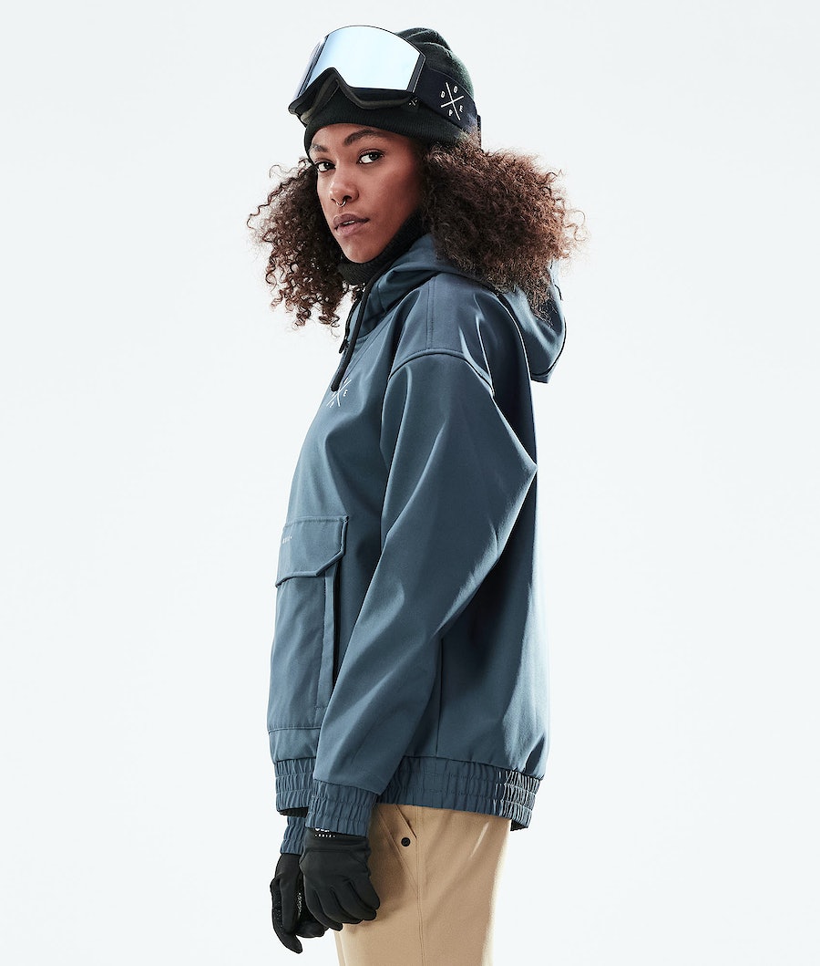 Dope Cyclone W 2021 Snowboardjacke Damen Blau | DB2189763