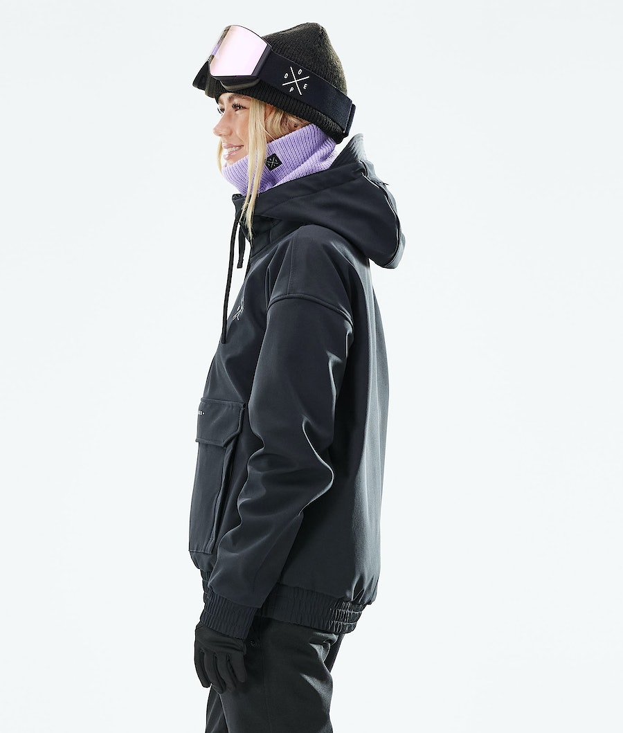 Dope Cyclone W 2021 Snowboardjacke Damen Schwarz | SL6984375