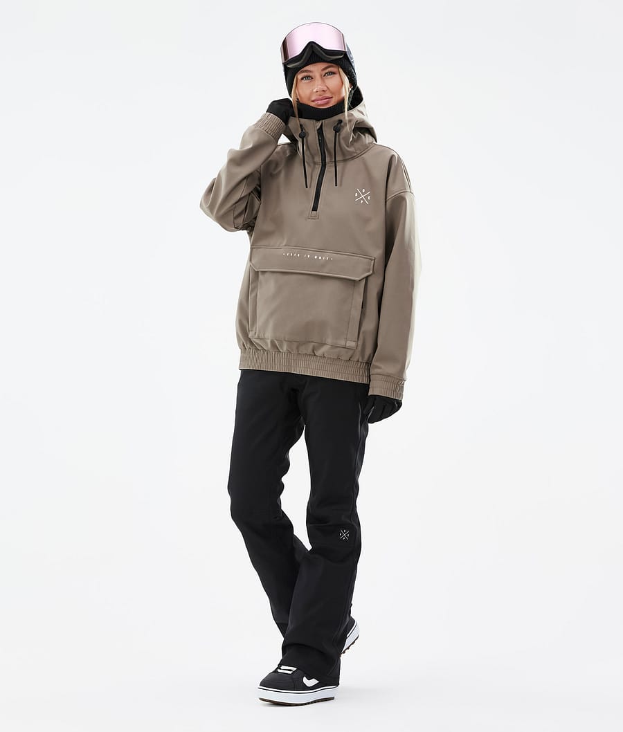 Dope Cyclone W Snowboardjacke Damen Tiefesbraun | MN3706514