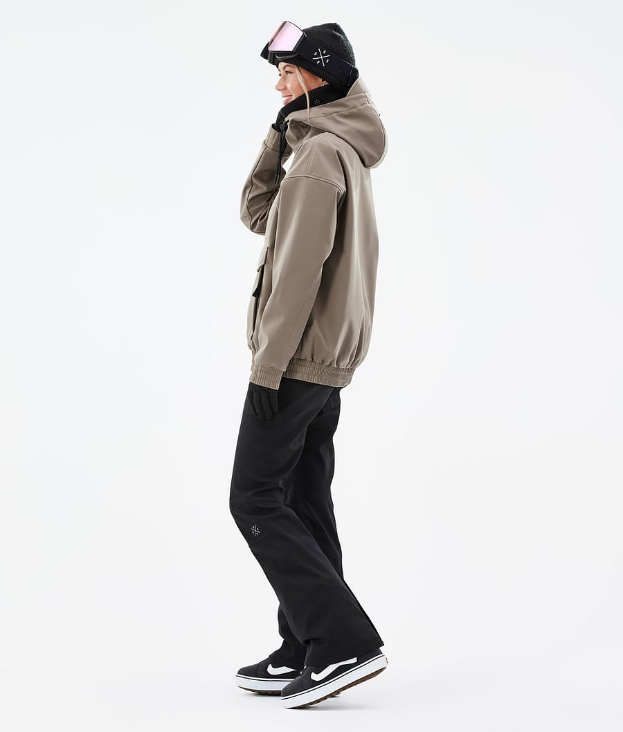 Dope Cyclone W Snowboardjacke Damen Tiefesbraun | MN3706514