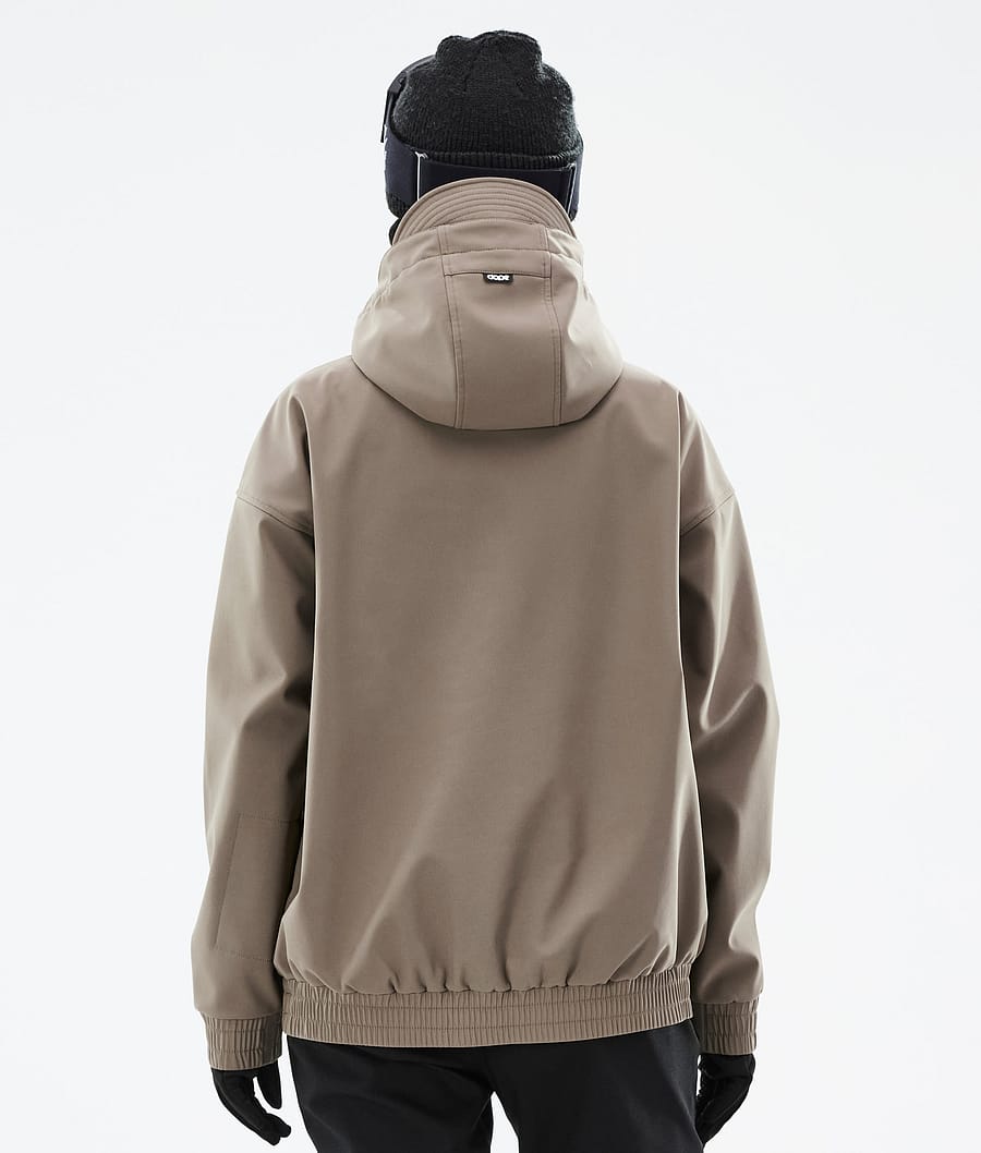Dope Cyclone W Snowboardjacke Damen Tiefesbraun | MN3706514