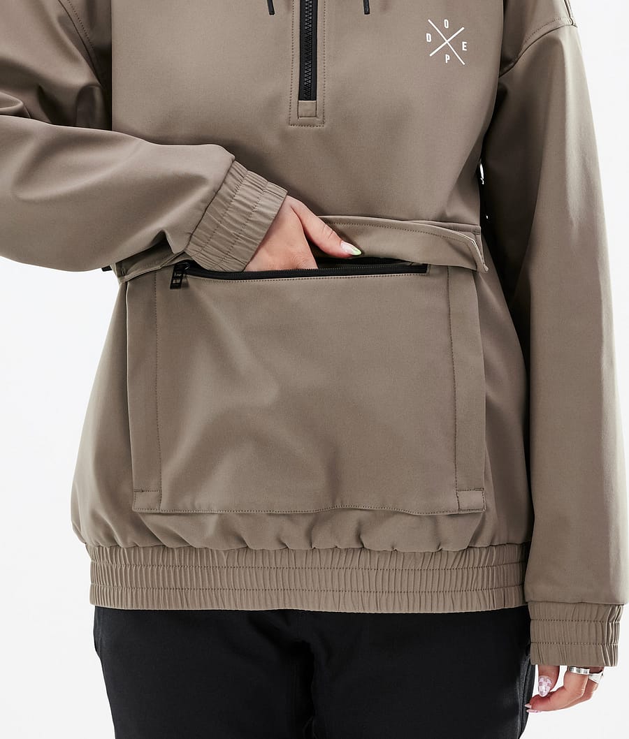 Dope Cyclone W Snowboardjacke Damen Tiefesbraun | MN3706514