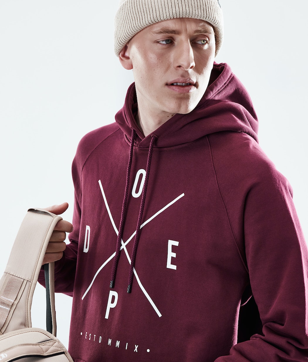 Dope Daily 2X-UP Hoodie Herren Bordeaux | JB4960178