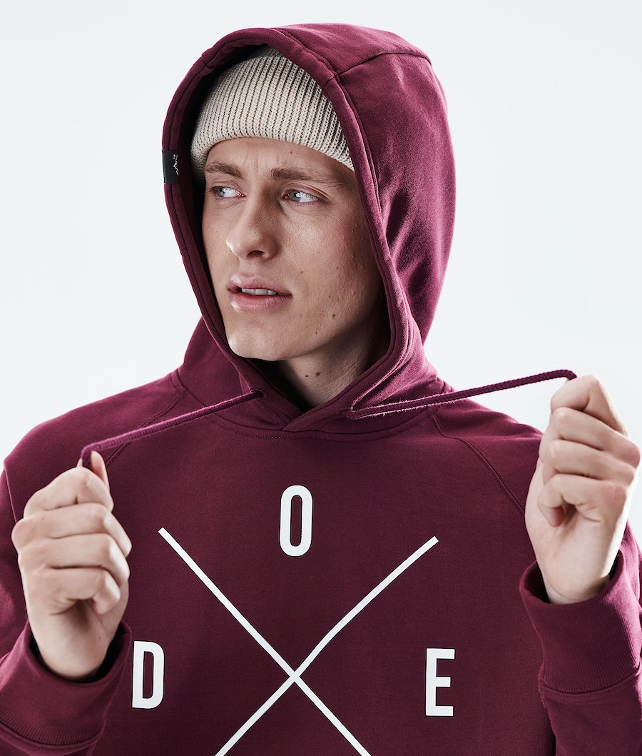 Dope Daily 2X-UP Hoodie Herren Bordeaux | JB4960178