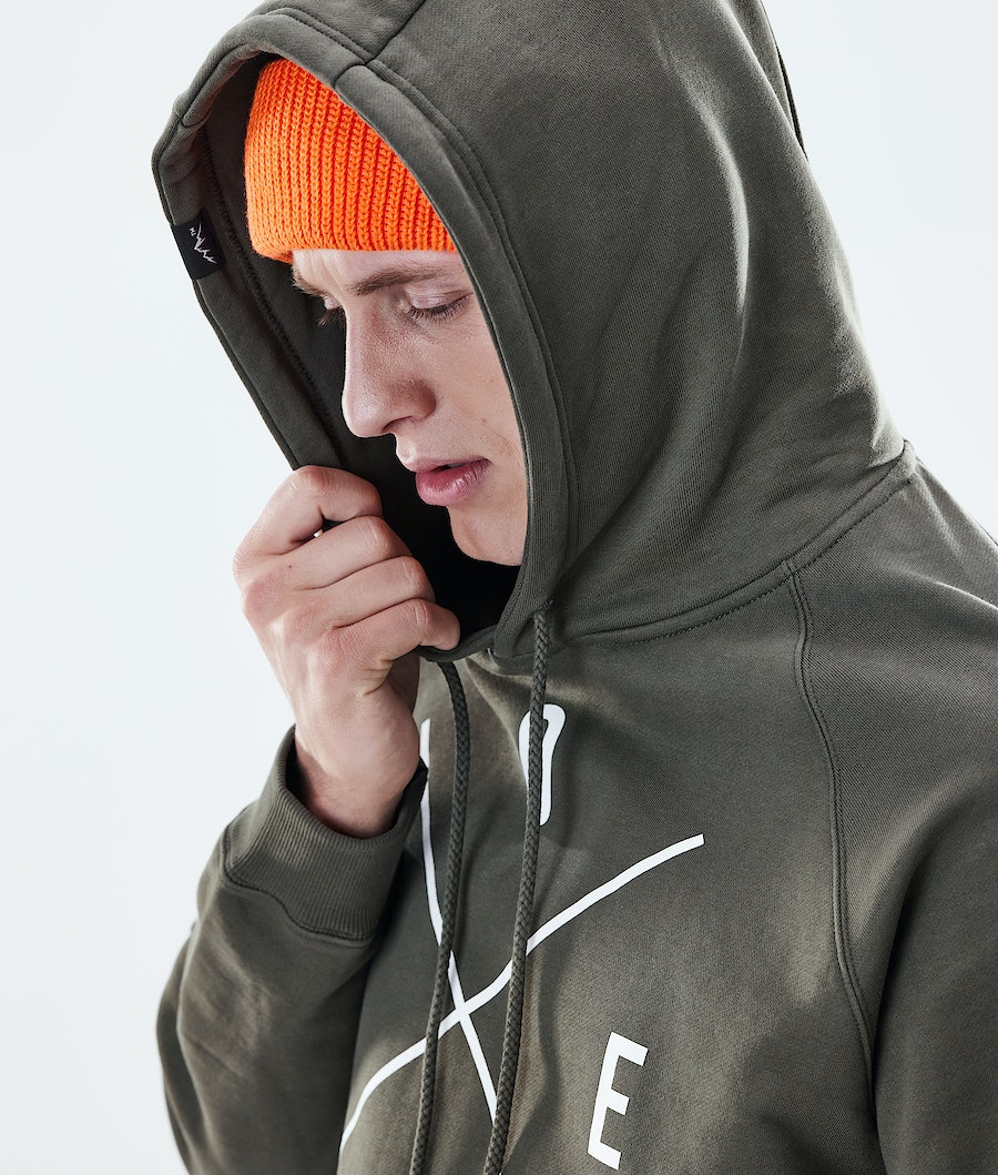 Dope Daily 2X-UP Hoodie Herren Olivgrün Grün | AU3140786