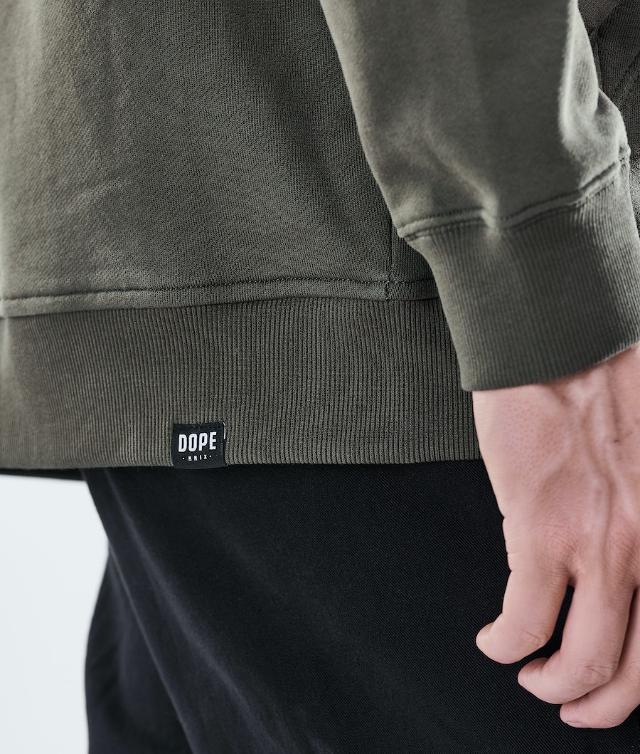 Dope Daily 2X-UP Hoodie Herren Olivgrün Grün | AU3140786