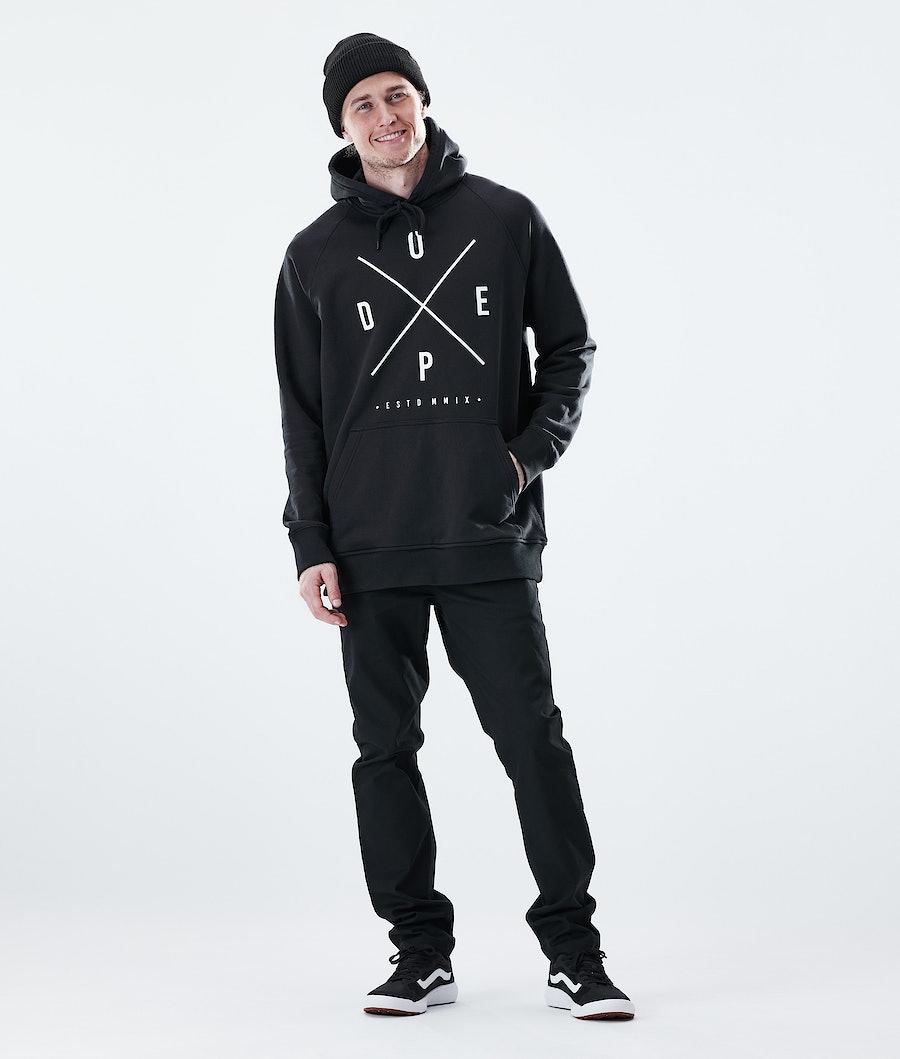 Dope Daily 2X-UP Hoodie Herren Schwarz | ST1428570