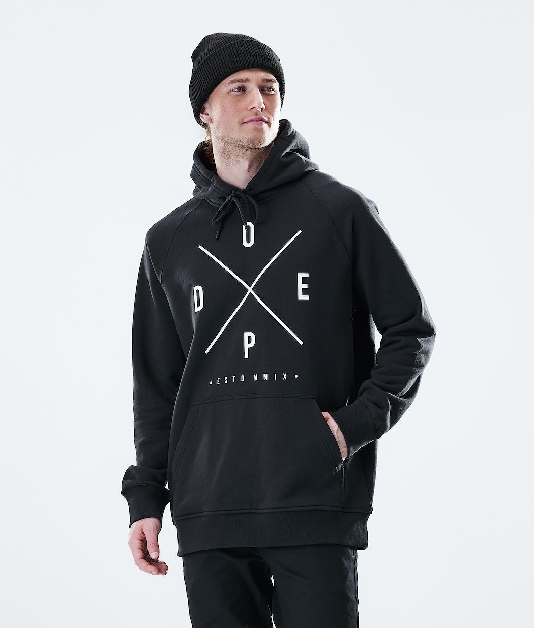 Dope Daily 2X-UP Hoodie Herren Schwarz | ST1428570