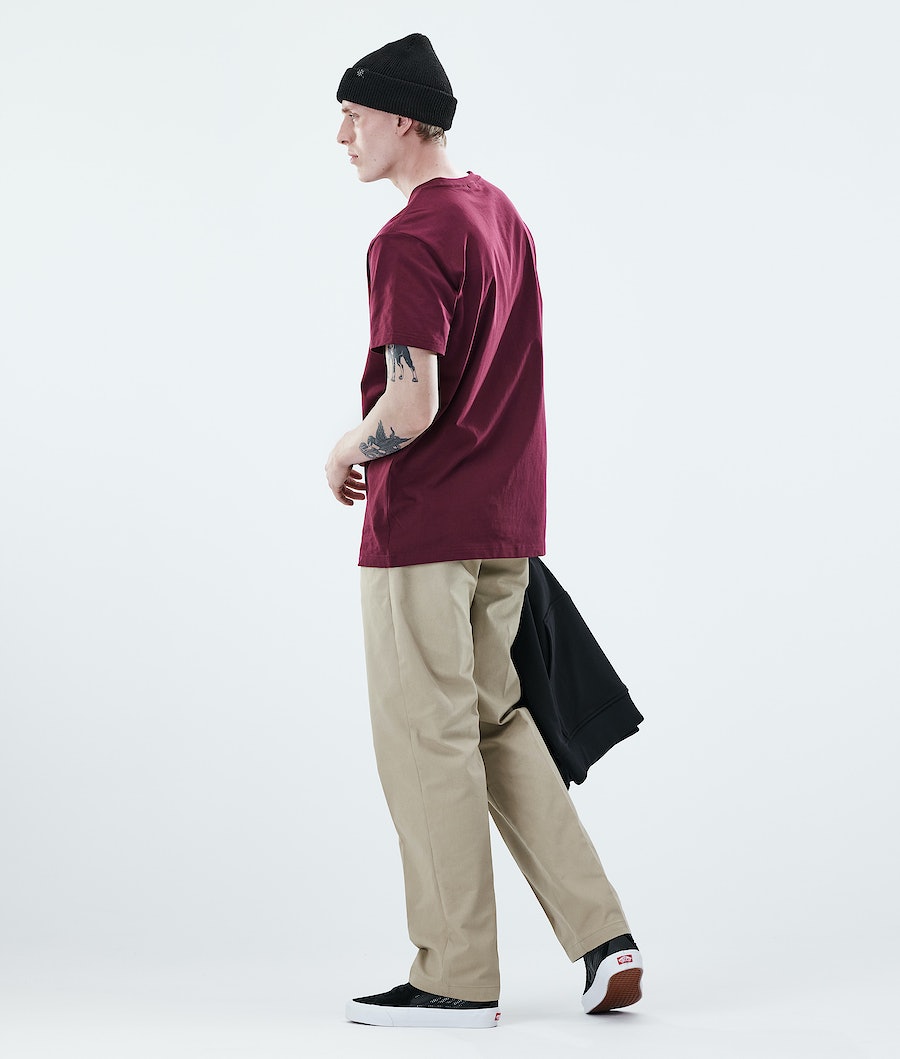 Dope Daily 2X-UP T-Shirts Herren Bordeaux | RJ0981537