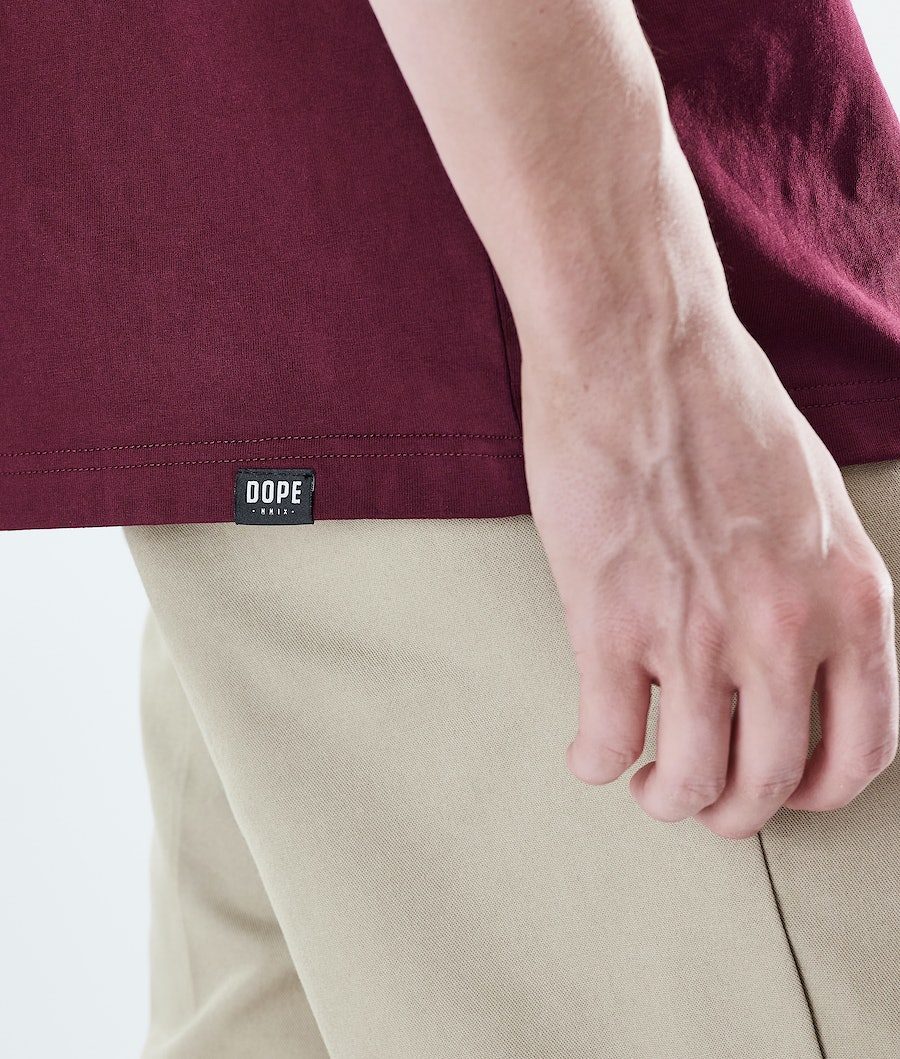 Dope Daily 2X-UP T-Shirts Herren Bordeaux | RJ0981537