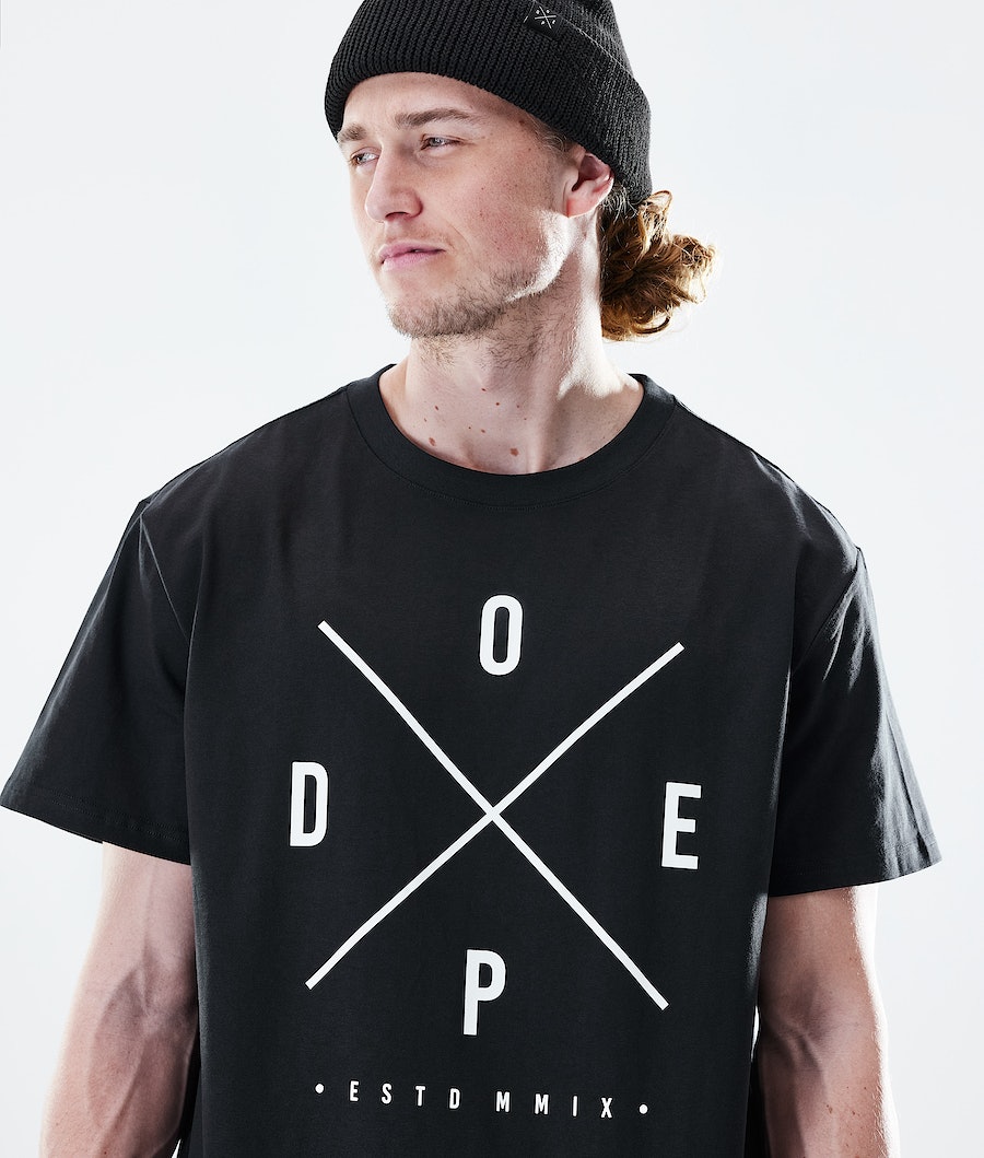Dope Daily 2X-UP T-Shirts Herren Schwarz | EL4781023