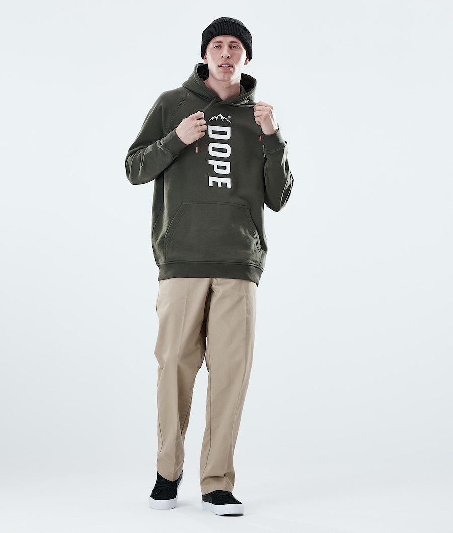 Dope Daily Capital Hoodie Herren Olivgrün Grün | OP8619235