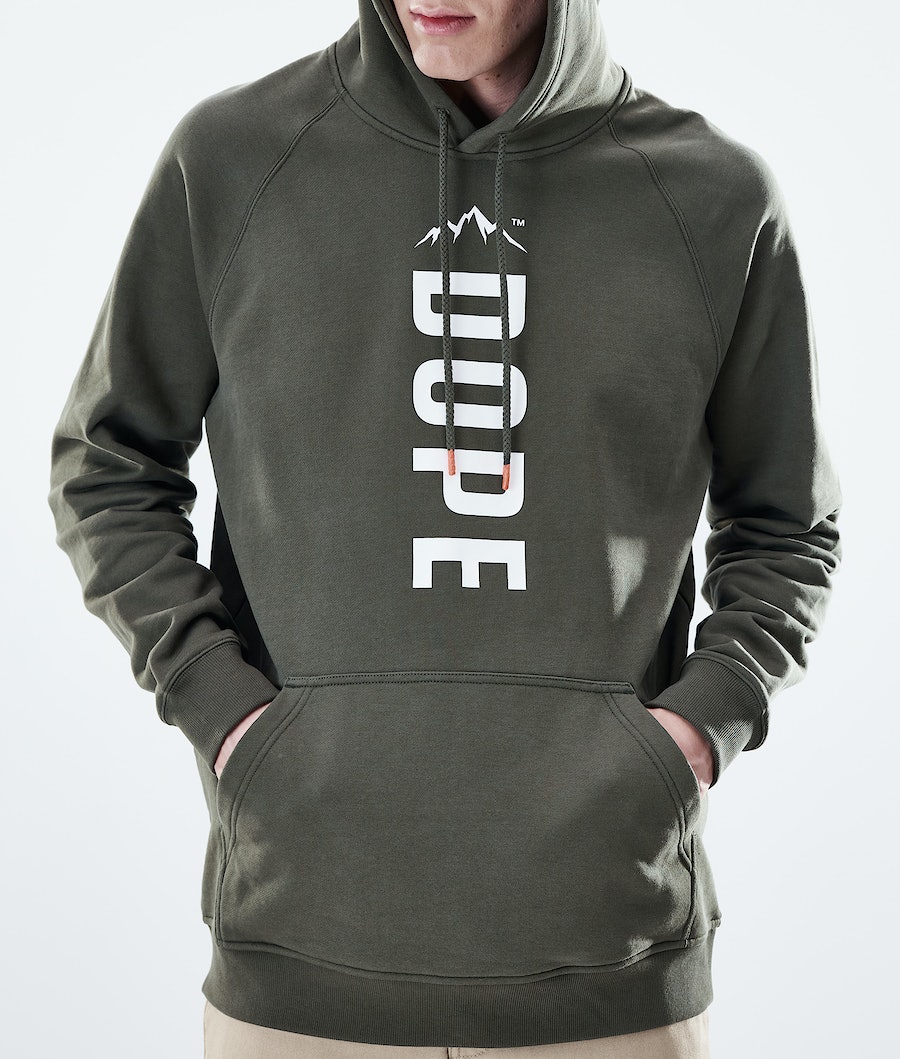 Dope Daily Capital Hoodie Herren Olivgrün Grün | OP8619235
