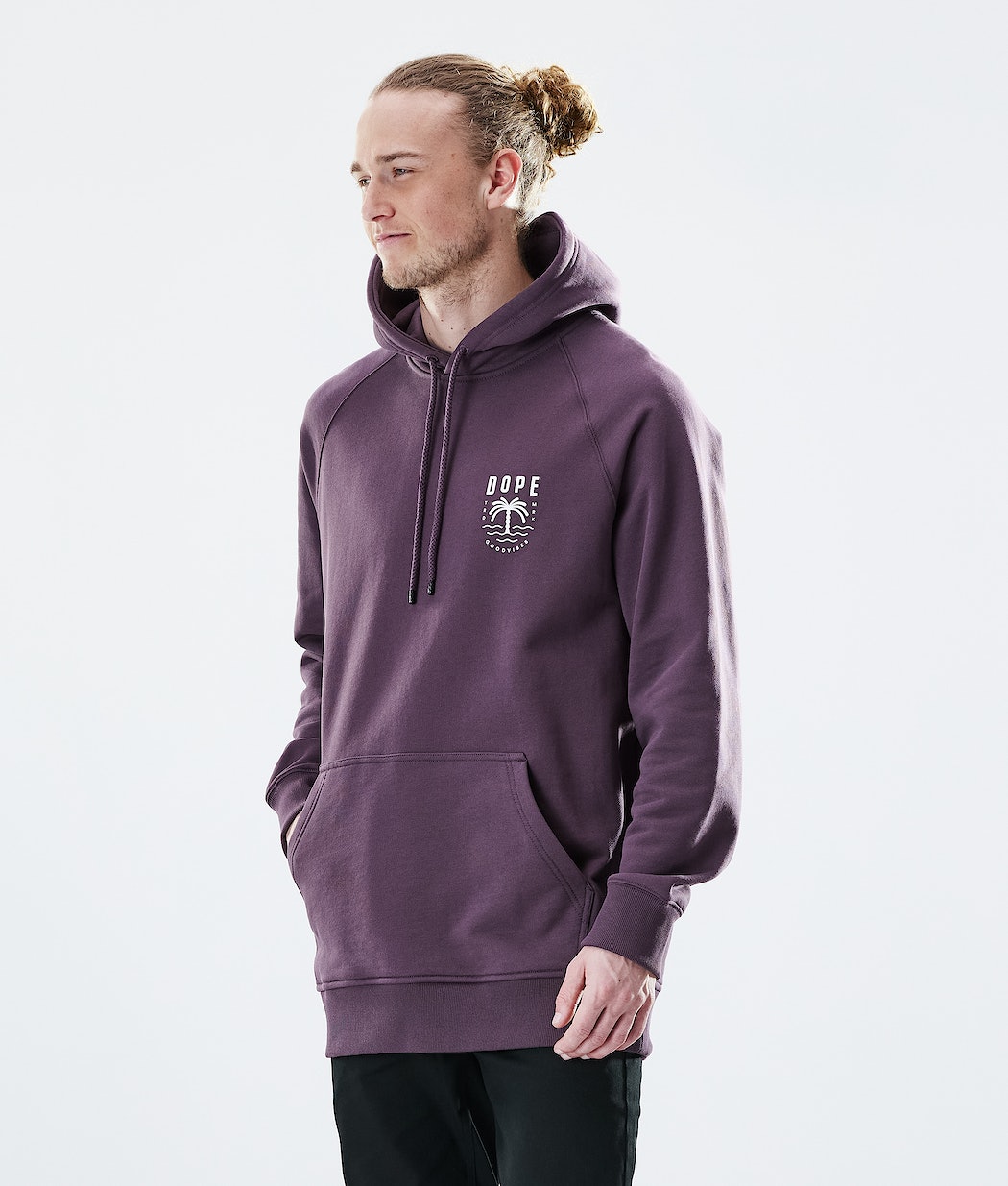 Dope Daily Palm Hoodie Herren Lila | IY0512368