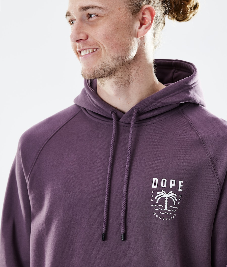 Dope Daily Palm Hoodie Herren Lila | IY0512368
