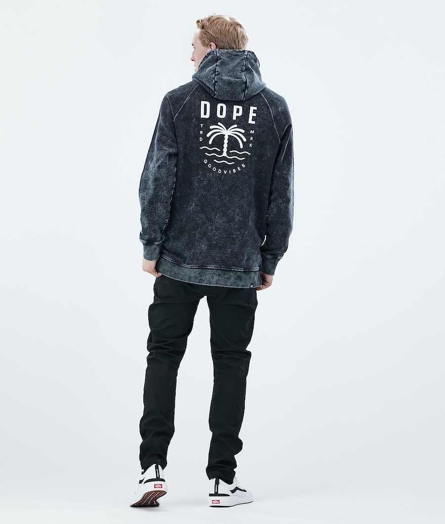 Dope Daily Palm Hoodie Herren Schwarz | MT3806527