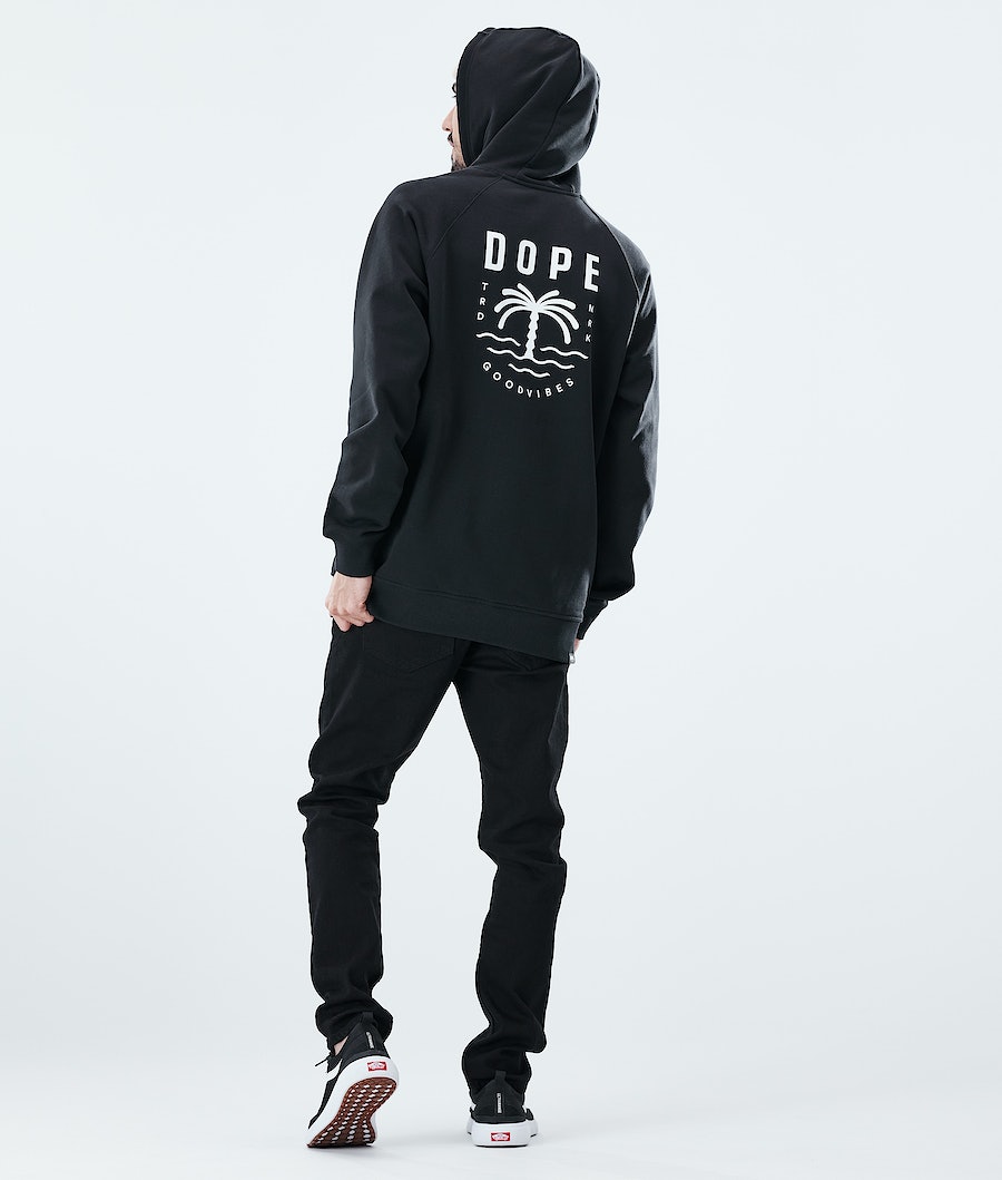Dope Daily Palm Hoodie Herren Schwarz | YF7891053