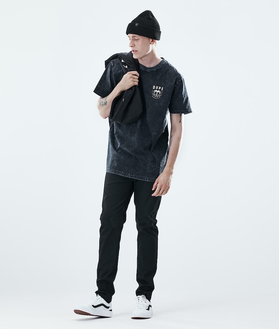 Dope Daily Palm T-Shirts Herren Schwarz | CP0928135