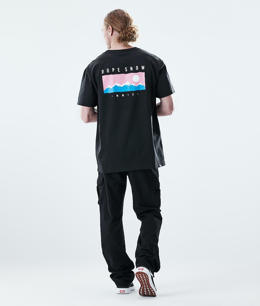Dope Daily Range T-Shirts Herren Schwarz | XA8356240