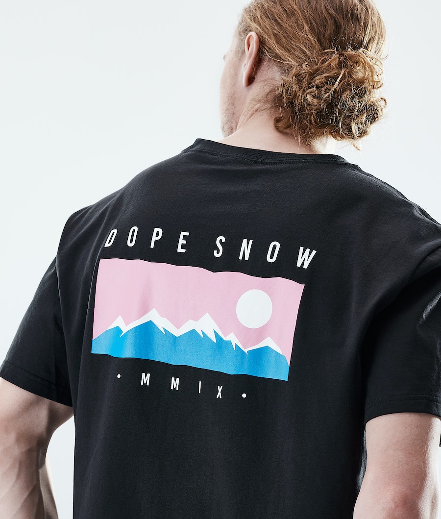 Dope Daily Range T-Shirts Herren Schwarz | XA8356240
