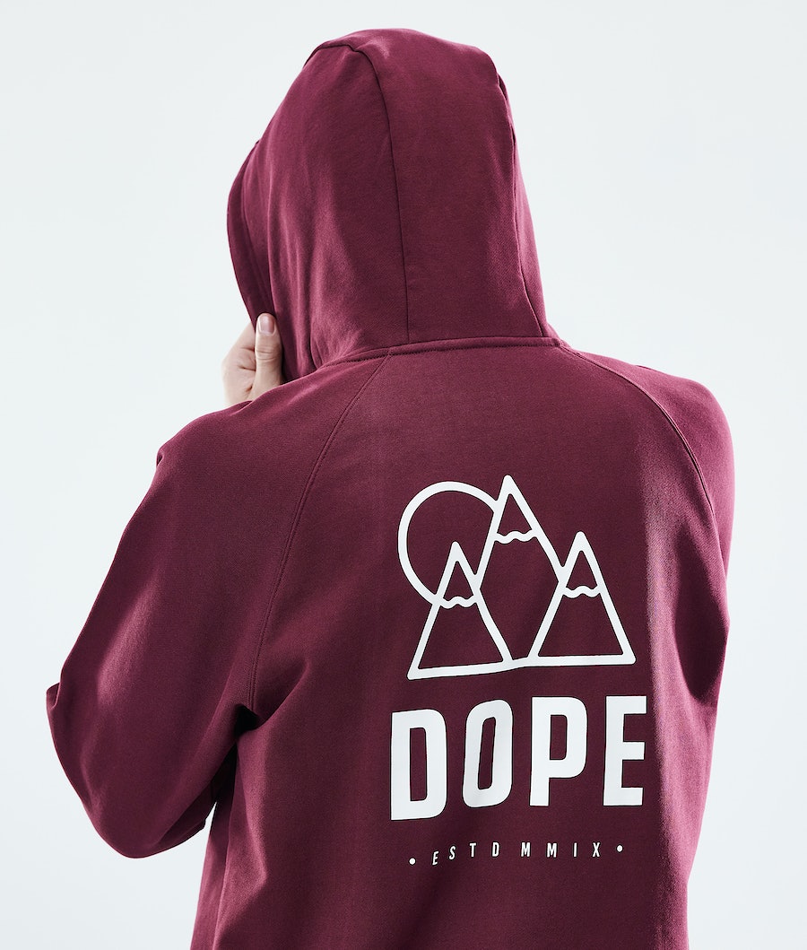 Dope Daily Rise Hoodie Herren Bordeaux | OC4390852