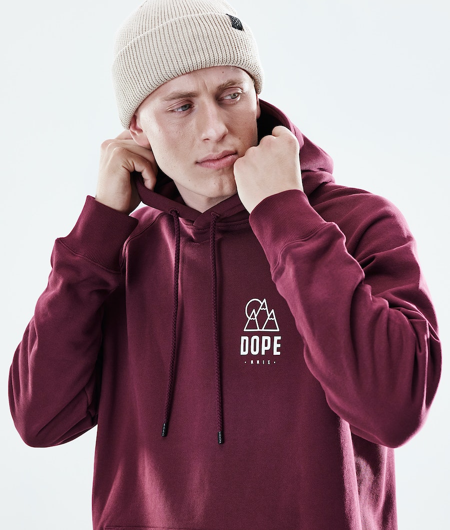 Dope Daily Rise Hoodie Herren Bordeaux | OC4390852