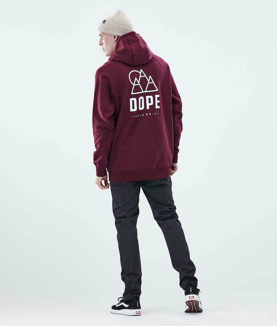 Dope Daily Rise Hoodie Herren Bordeaux | OC4390852