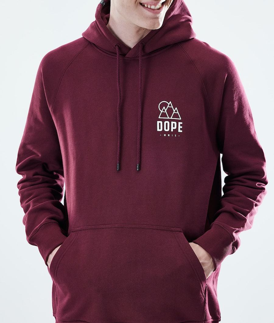 Dope Daily Rise Hoodie Herren Bordeaux | OC4390852