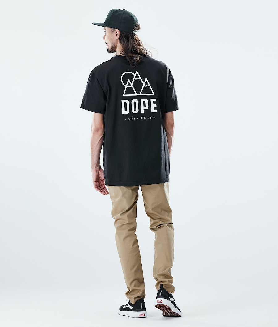 Dope Daily Rise T-Shirts Herren Schwarz | PY4718293