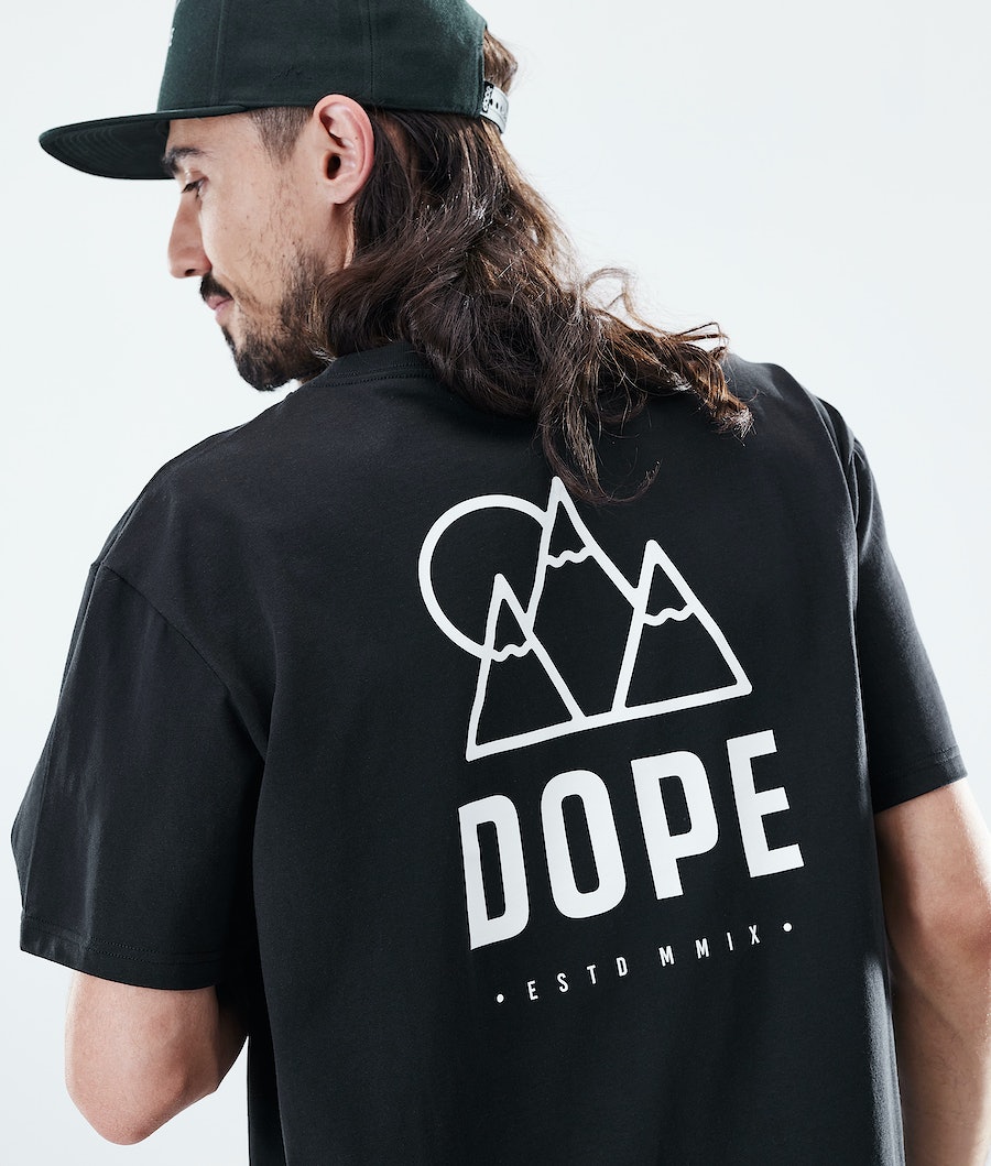 Dope Daily Rise T-Shirts Herren Schwarz | PY4718293