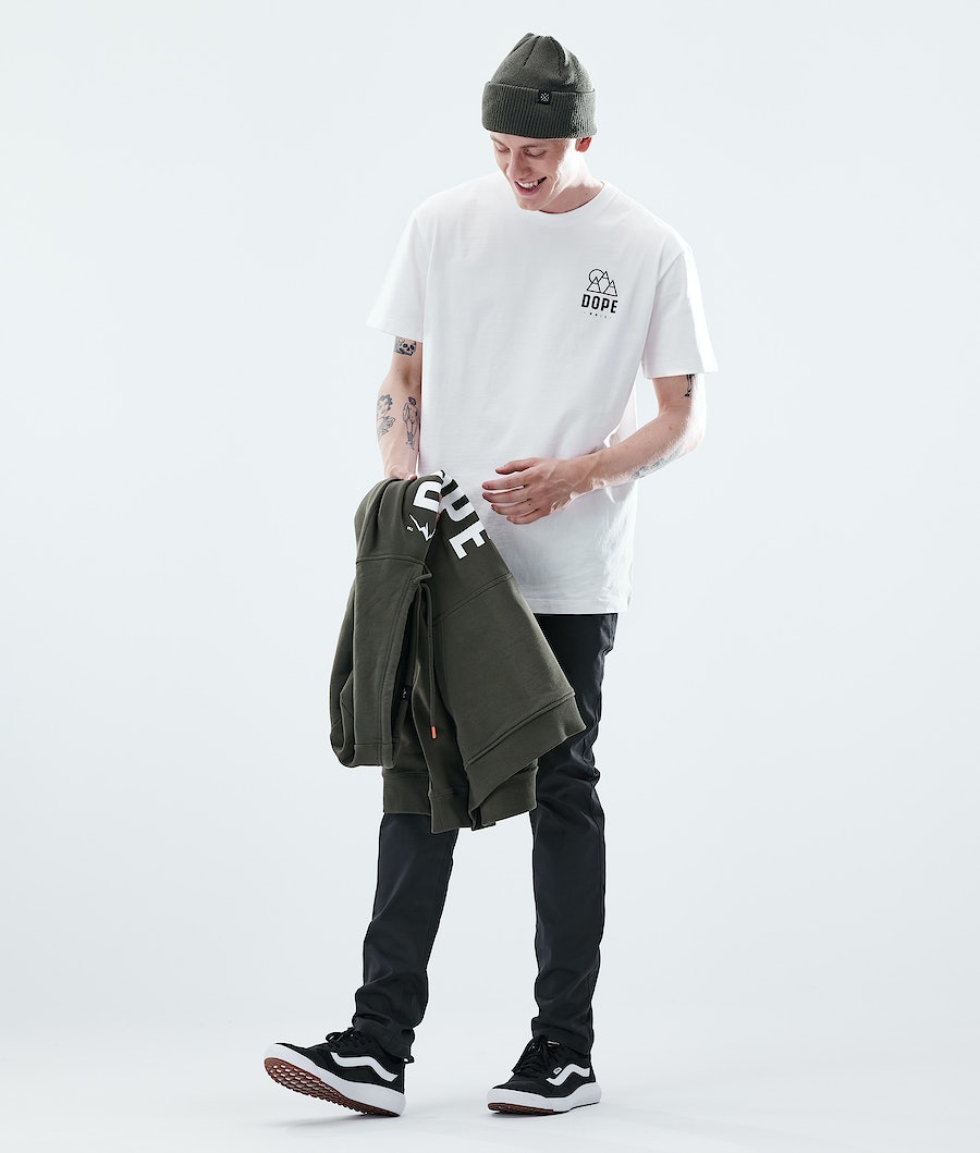 Dope Daily Rise T-Shirts Herren Weiß | VC7521940