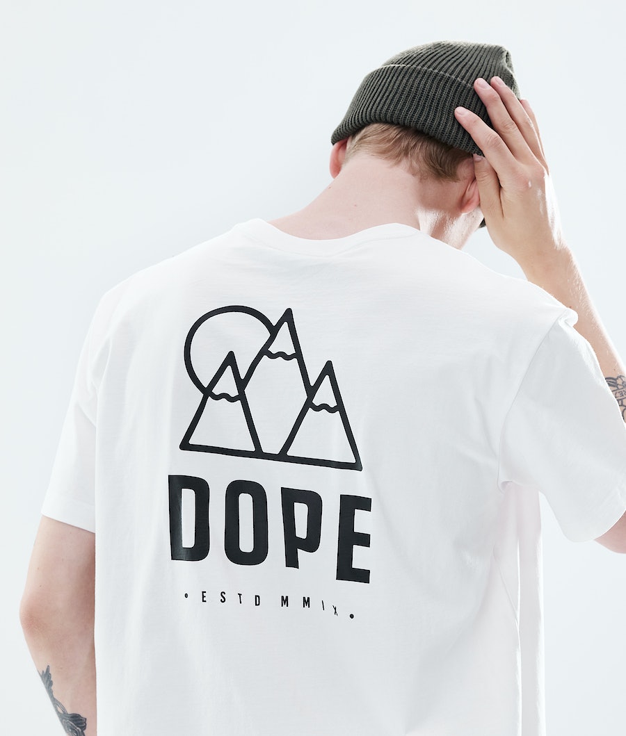Dope Daily Rise T-Shirts Herren Weiß | VC7521940