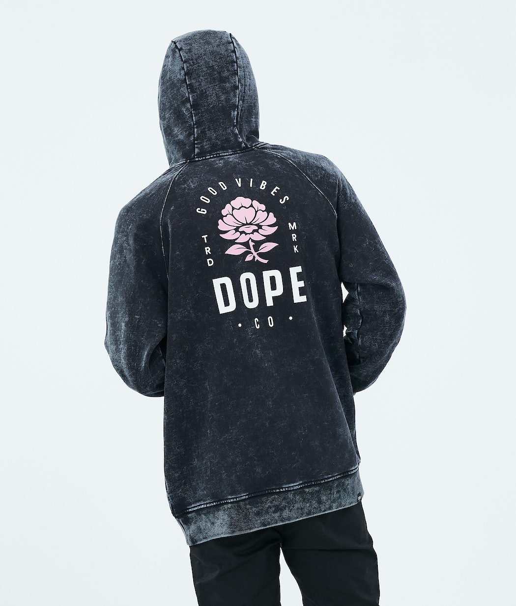 Dope Daily Rose Hoodie Herren Schwarz | IS6418970